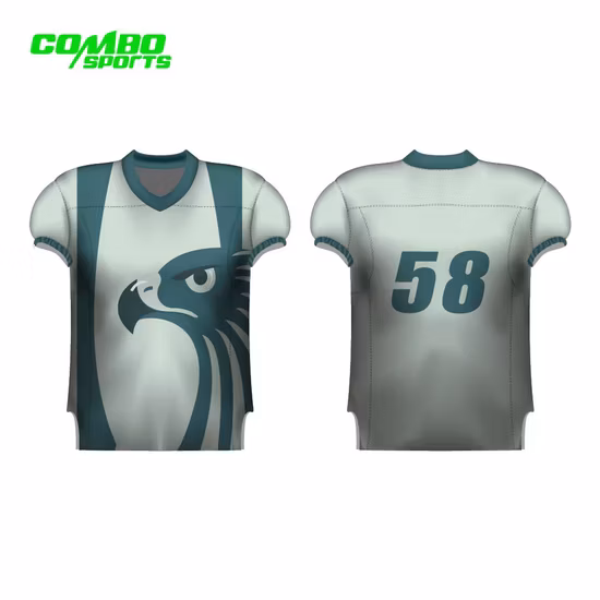 Personalizado por atacado sublimação impresso poliéster esportes wear basquete futebol beisebol futebol americano rugby netball hóquei no gelo ciclismo afl jérsei